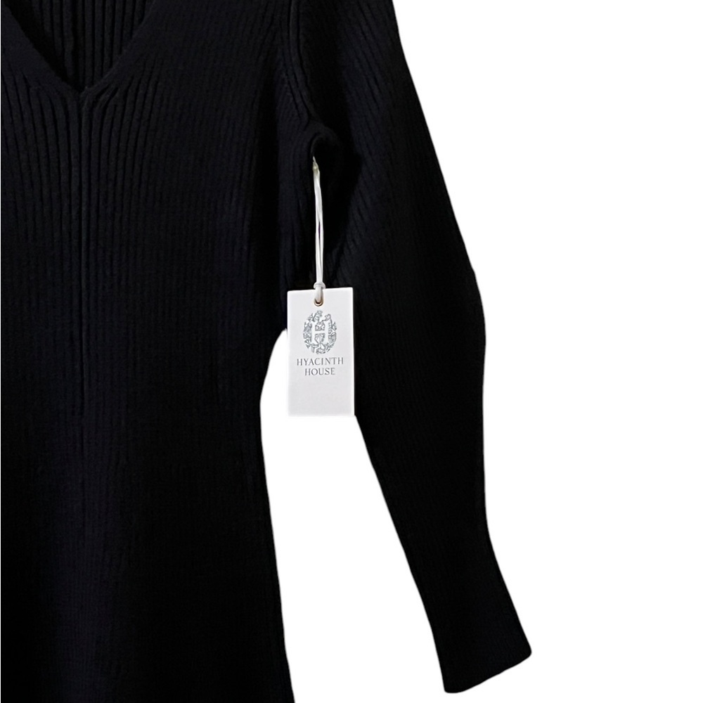 Tuckernuck Dress Hyacinth House Brigid‎ Ribbed Knit Sweater Midi Sz XS - Picture 10 of 12